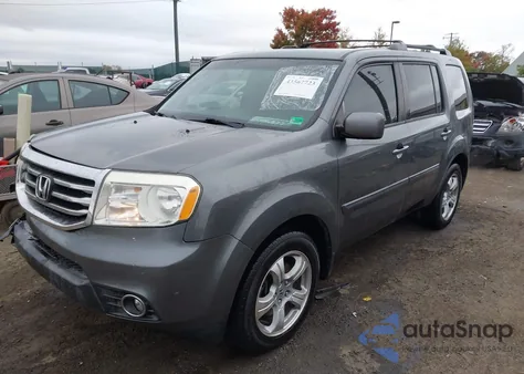 2012 Honda Pilot Ex из США, поврежденный, VIN 5FNYF3H47CB037708
